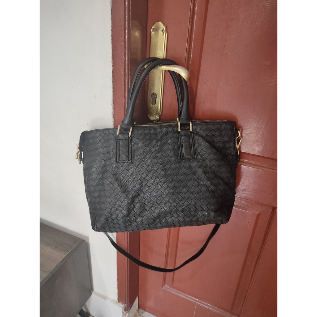 Preloved Tas Morgan De Toi ala Bottega Kulit Asli