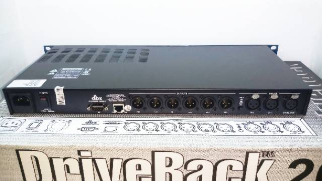 DBX driverack 260. Menagement speaker dbx 260