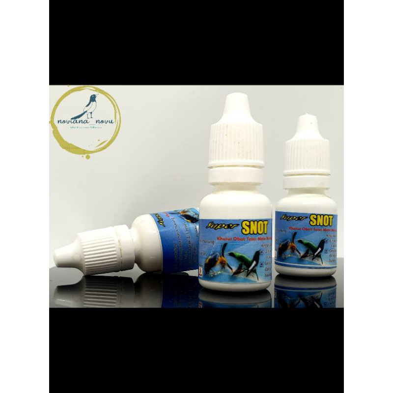 SUPER SNOT OBAT TETES MATA BURUNG MURAI KENARI LOVEBIRD CENDET PENTET