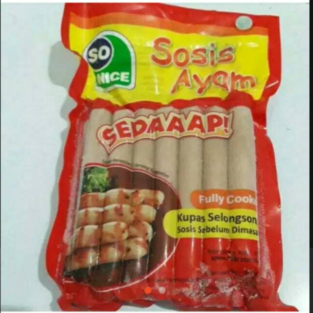 

Sosis ayam So Nice 375 gram