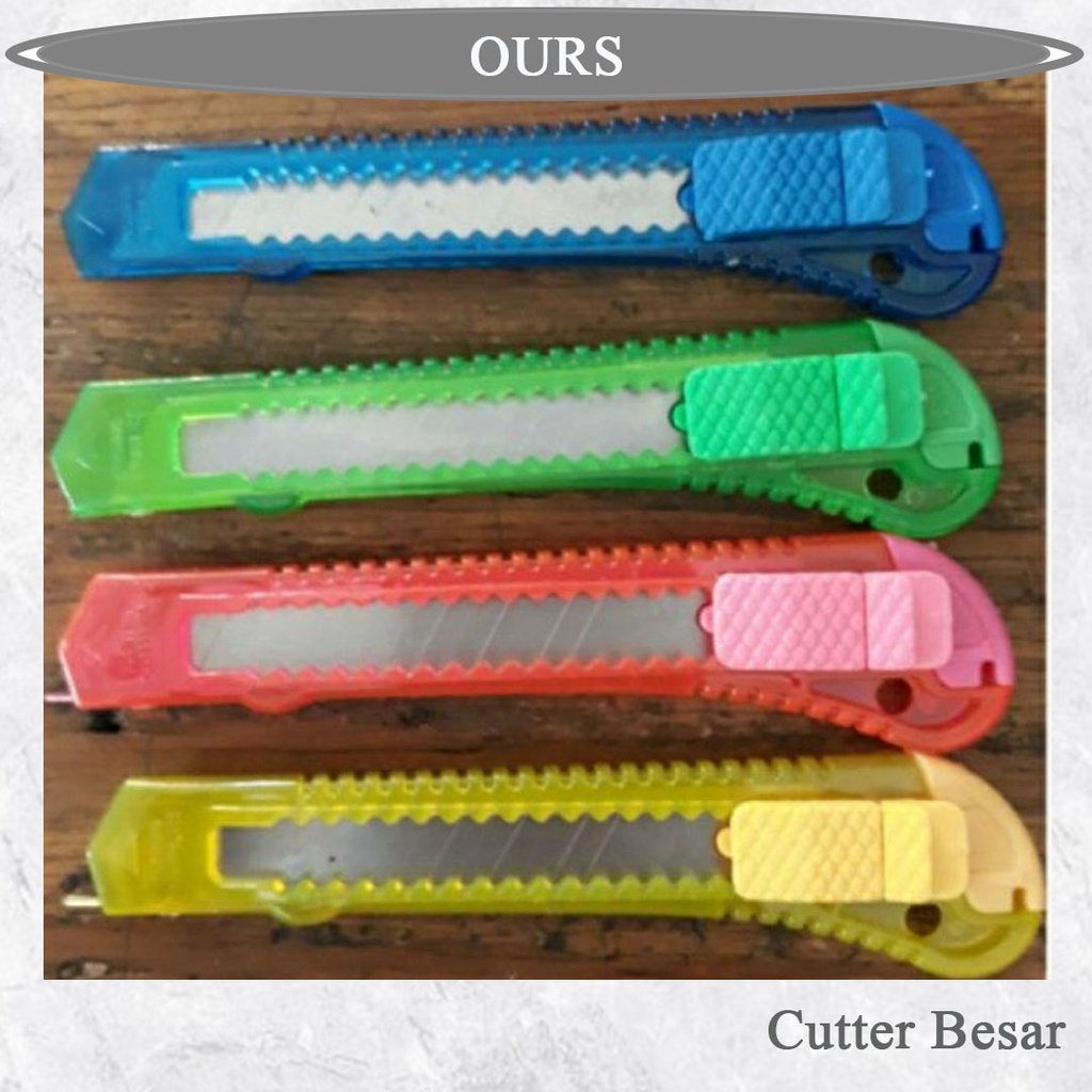 

Cutter Besar / Cutter Bening / Pisau Cutter