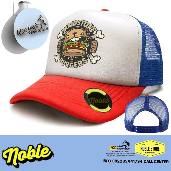 TOPI JARING TRASHER SKATE SKATEBOARD