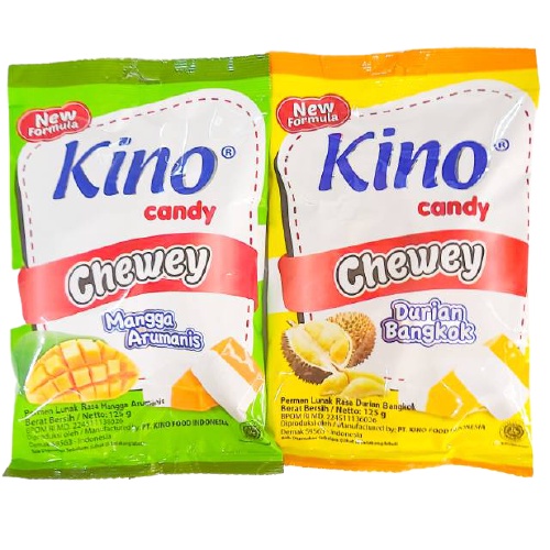 

KINO Candy Chewey Mangga Arumanis/Durian Bangkok 125gr