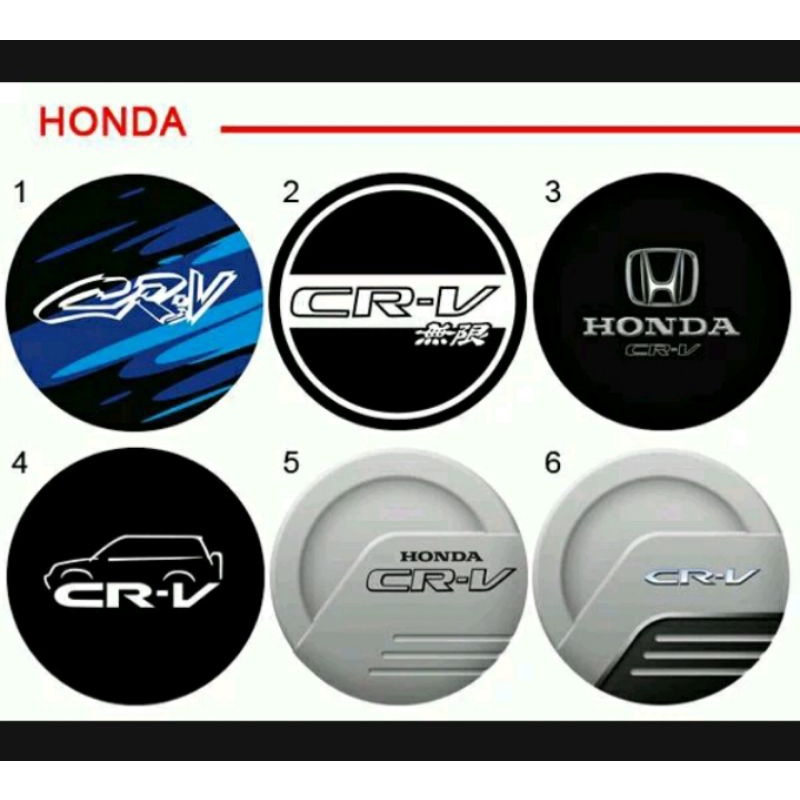 Cover ban mobil CRV sarung ban serep tutup ban mobil crv honda crv