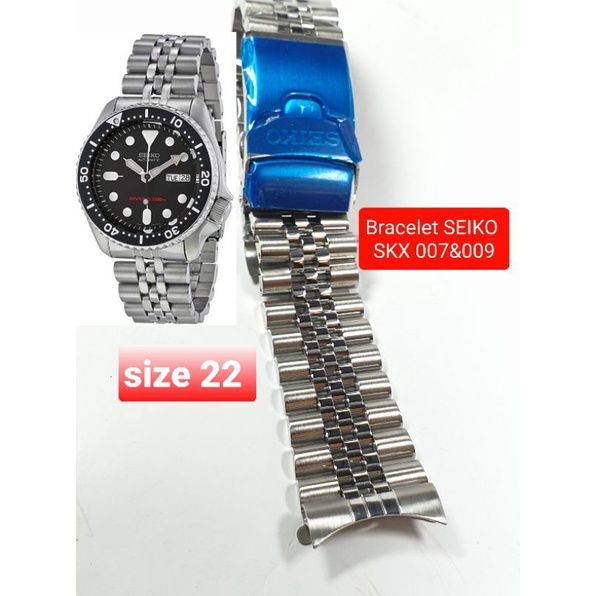 rantai Seiko skx 007 DIVER 007 ,009 ,7002  6309 Jam Bracelet skx 007 skx 009  Solid Stainles Steel.
