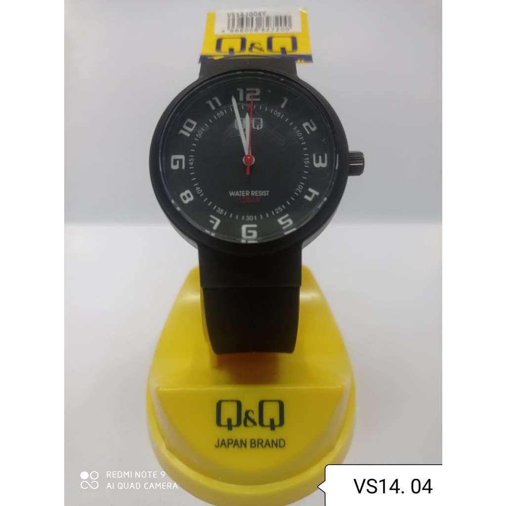 SALE Jam Tangan Pria Sporty Casual Rubber Analog Original Q&amp;Q QNQ QQ VS14 VS14J Series