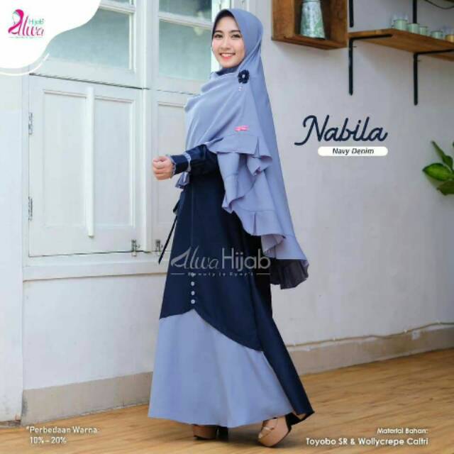 Gamis Nabila Alwa Hijab