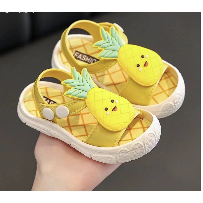 babyfit [6bln-3thn] MONICA FRUIT prewalker sendal karet slop anak sandal tali sepatu import ML-1018r