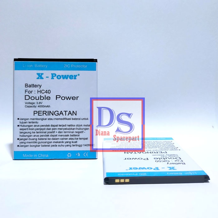 Baterai Motorola Moto C XT1750 HC40 Batu Battery Batre Double Power 01