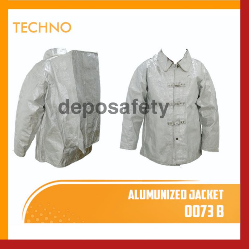 Aluminized Jacket “TECHNO” 0073 B - Jaket Anti Api Aluminized