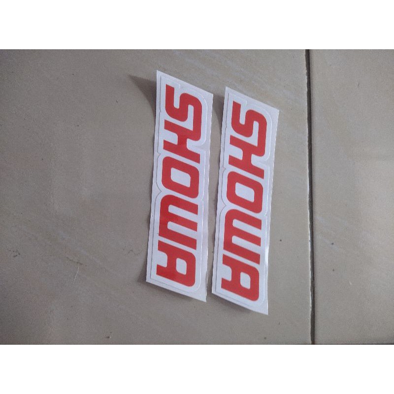 sticker usd showa cocok buat dtracker klx crf wr