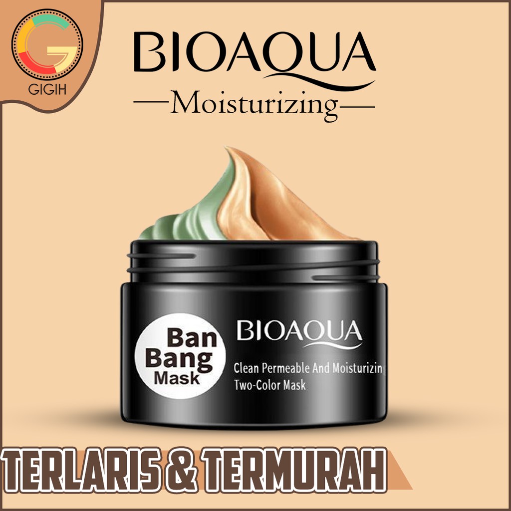 Bioaqua Clean Permeable &amp; Moisturizing Two- Color Mask 50g