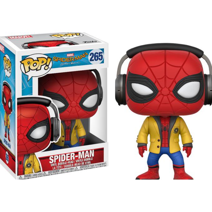 New Product Funko Pop! Marvel - Spiderman Homecoming - Spider-Man With  Headphones Free Ongkir | Shopee Indonesia