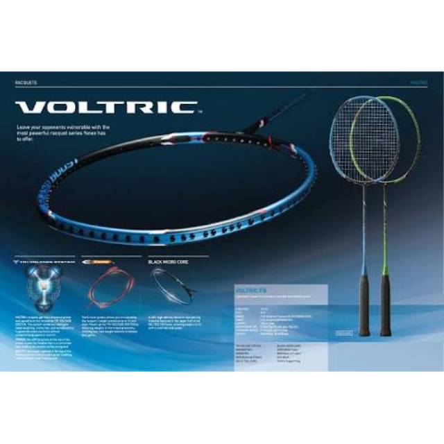 Raket Badminton / Bulutangkis Ringan YONEX VOLTRIC FB / FLASH BOOST DIJAMIN ORIGINAL