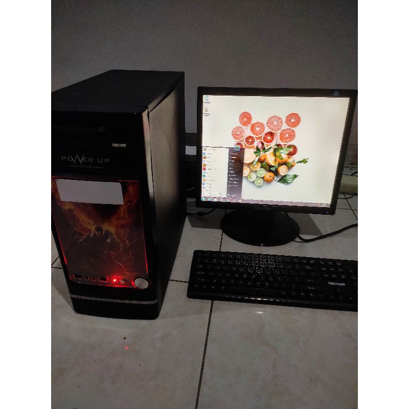 Hanya PC Unit Core 2 Duo, Ram 4gb, room250gb