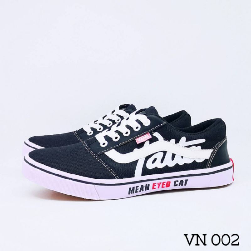 VANS OLD SKOOL ORIGINAL CLASSIC BLACK WHITE MADE IN CHINA BNIB BARCODE TEMBUS GOOGLE vans oldskool