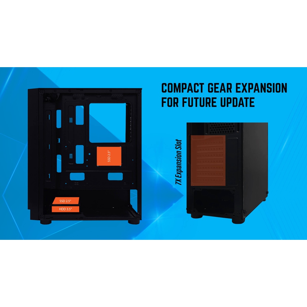 Cube Gaming Ravello RGB Casing PC Gaming