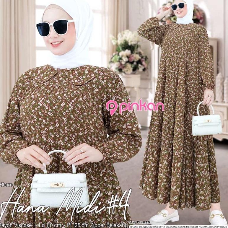 KAR.25Au22a • HANA #1 #4 AYANA MELIA LEVIRA TIARA #6 DELLA MIDI - DRESS BUSUI LD 110 - GAMIS SANTAI 