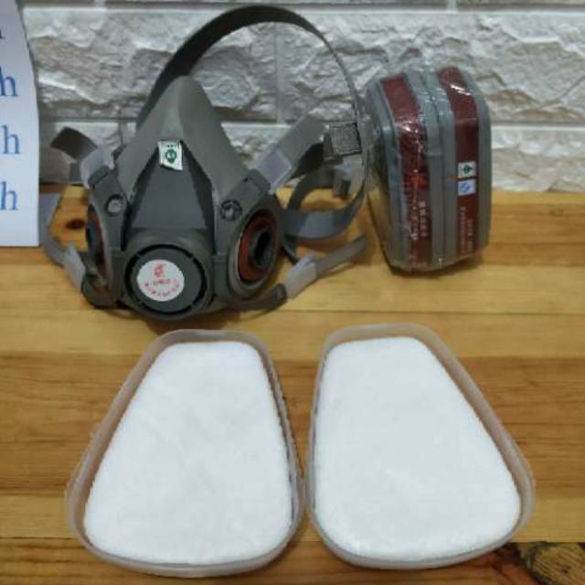 HALF FACEPIECE MASKER GAS RESPIRATOR 6200