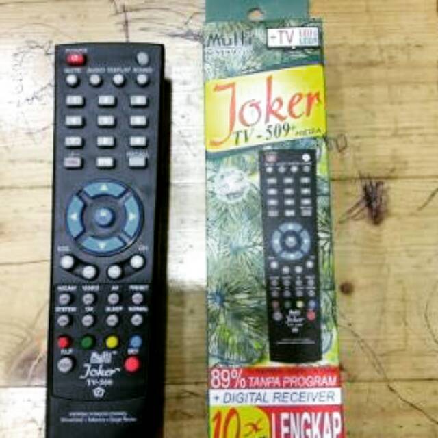 Remote TV Joker
Cocok dengan 99%  televisi tivi multy led tabung