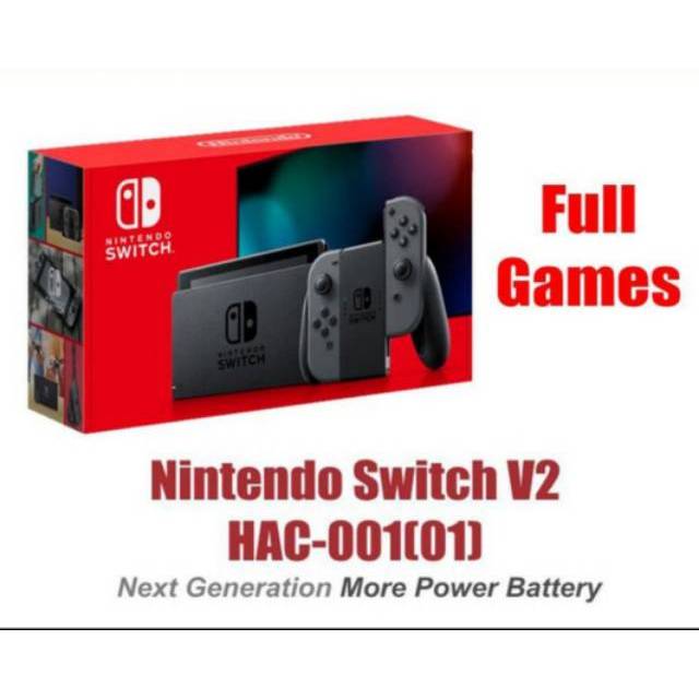 Jual Nintendo Switch V2 Cfw - Nintendo Switch Versi 2 CFW | Shopee ...