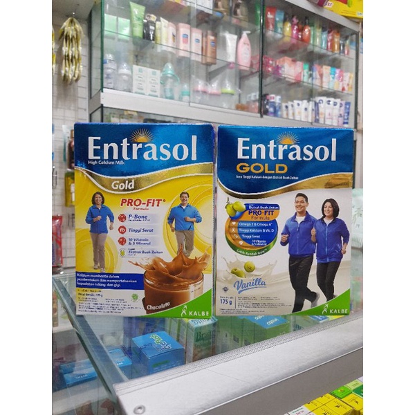 Entrasol Gold / Susu Tinggi Kalsium / Susu Untuk Orang Lanjut Usia