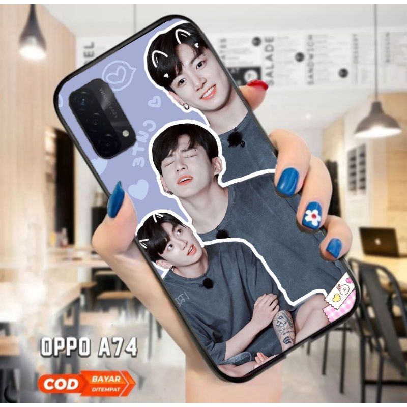 ubluk store case custom Oppo A33 , A53, A54, A74 motif KPop caracter keren murah