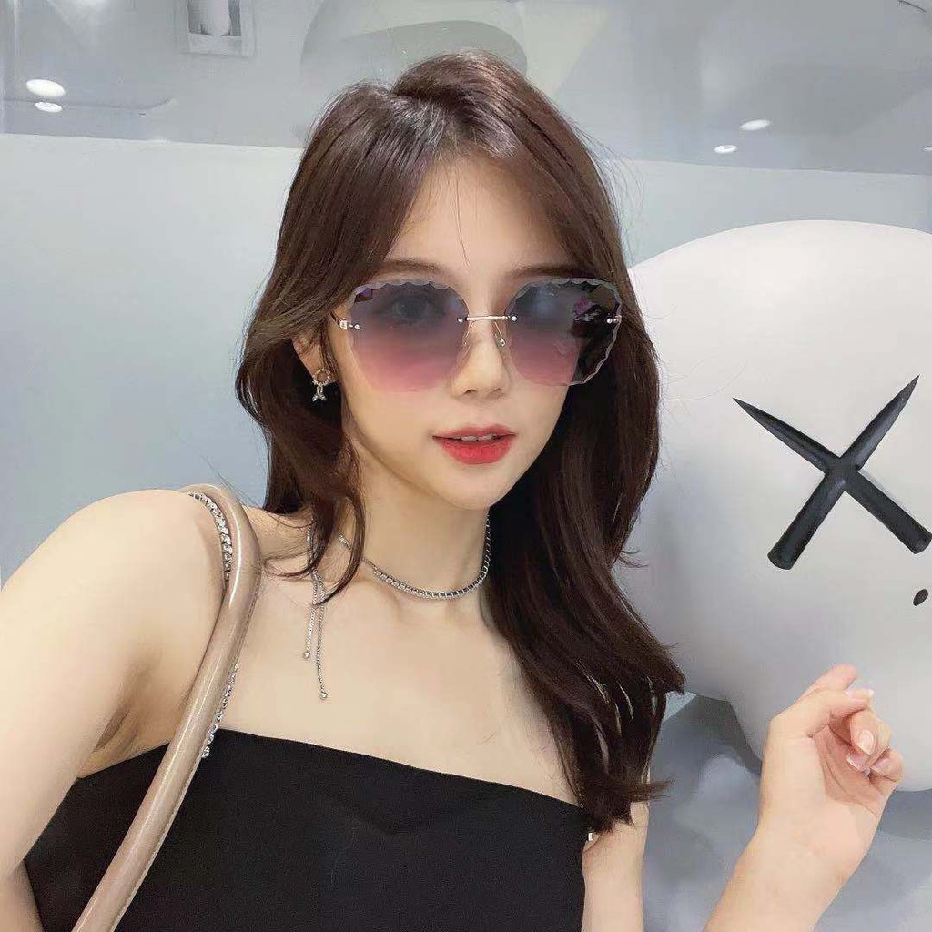 Rowling(ka-66)Sunglasses  Kacamata Hitam Metal No frame Women Sunglasses New Arrival Import Kacamata Fashion