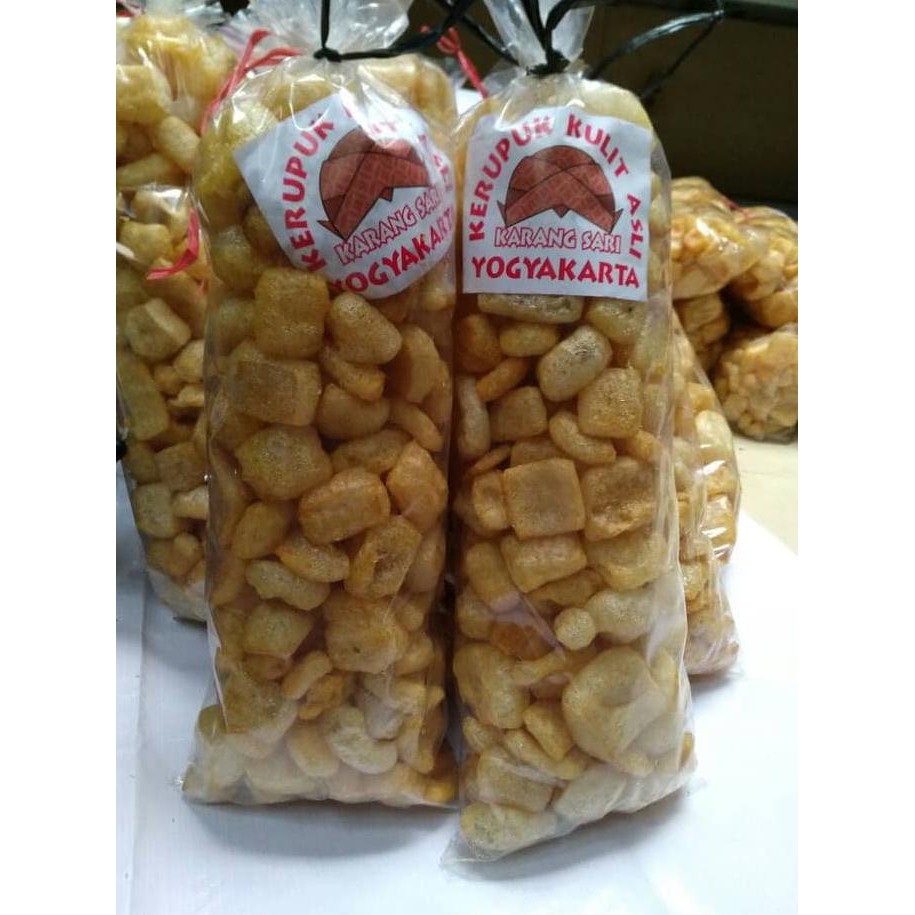 

Krupuk Kulit Sapi (Krecek) Asli/ Karang Sari Yogyakarta