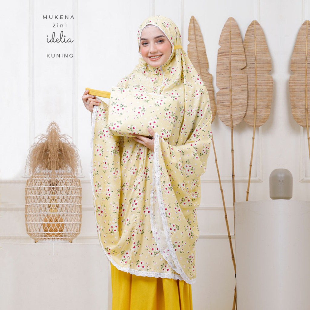 Mukena Dewasa Rayon 2in1 Idelia