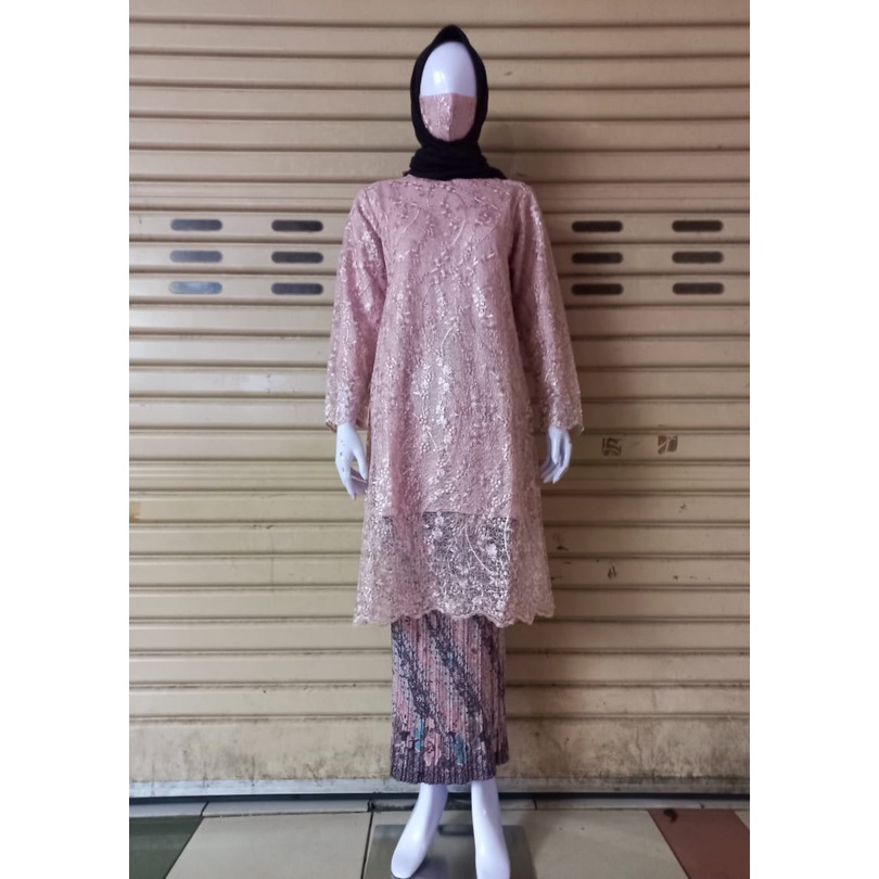 Setelan kebaya tulle spider kartini jumbo | Kebaya modern | Kebaya Favorite | Kebaya remaja | Outfit baju cantik