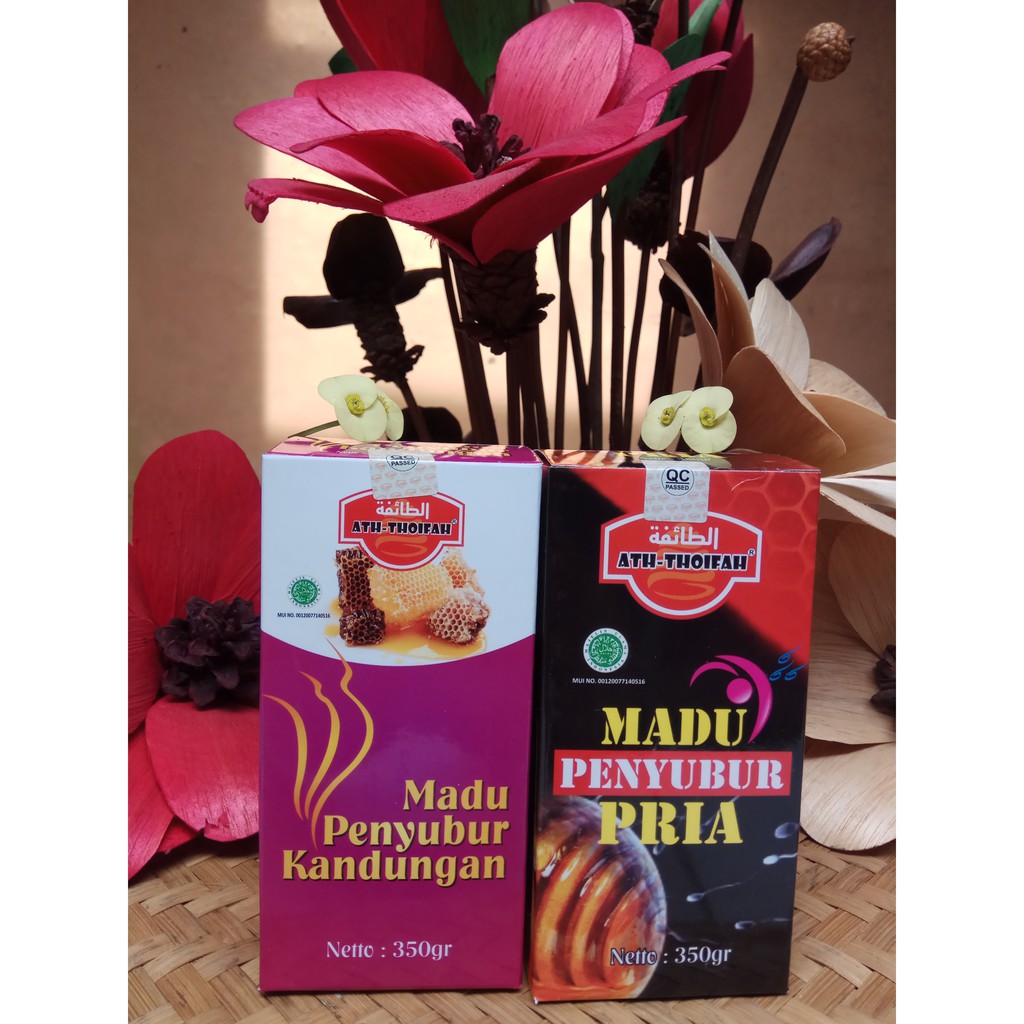 

Paket Madu Penyubur Kandungan & Pria Ath-Thoifah Original Herbal