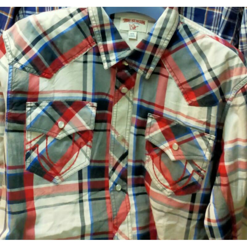 Kemeja Pria LVS Long Sleeve Shirt P4 Original Branded