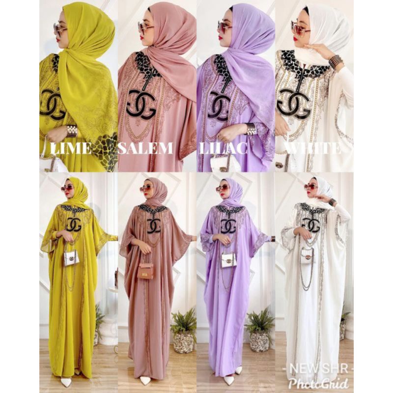 SHR ORI KAFTAN WANITA MODEL TERBARU FREE INNER NEW KAFTAN SET INNER by SHR