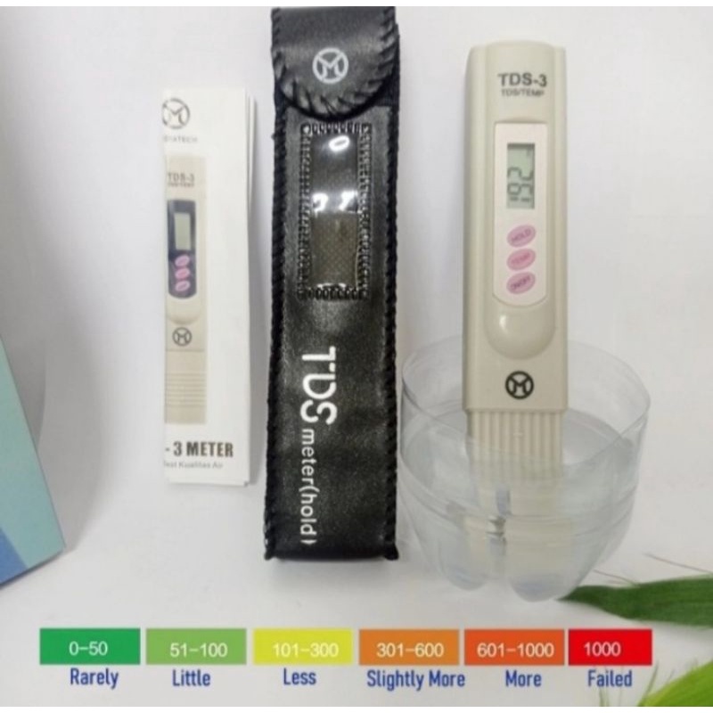 TDS Meter - Alat Ukur PH Air Hidroponik