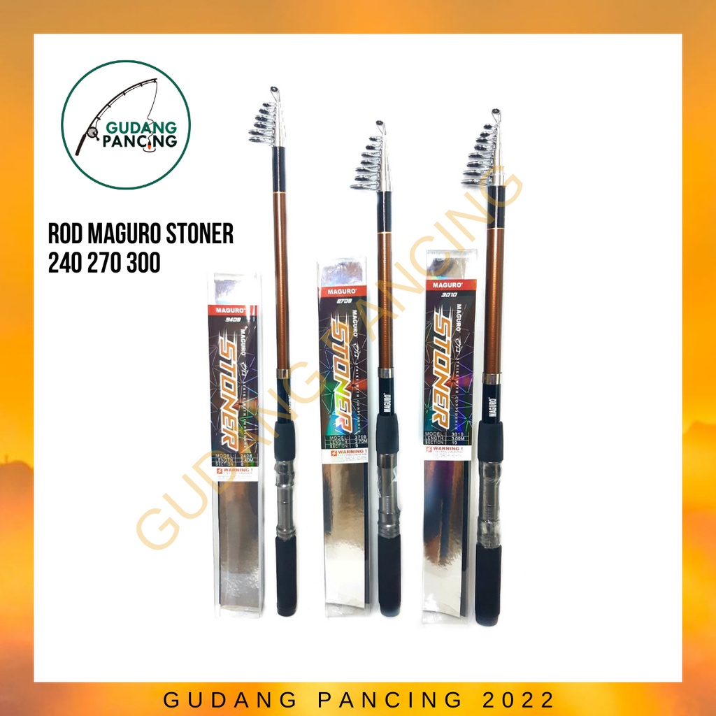 Rod / Joran Antena Pancing Maguro Stoner 2709