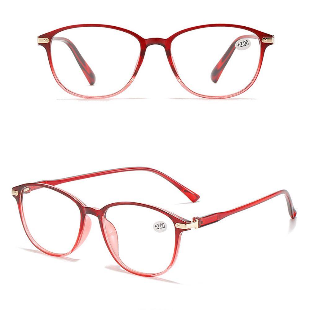 Mxbeauty Kacamata Baca Wanita Luar Ruangan Gradiasi Color Vision Care Baca Pembesaran Hyperopia Eyewear