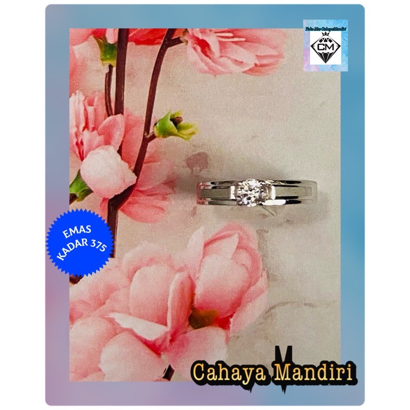 Cincin Emas Kadar 375 (8K) Berat */- 2,00 Gram