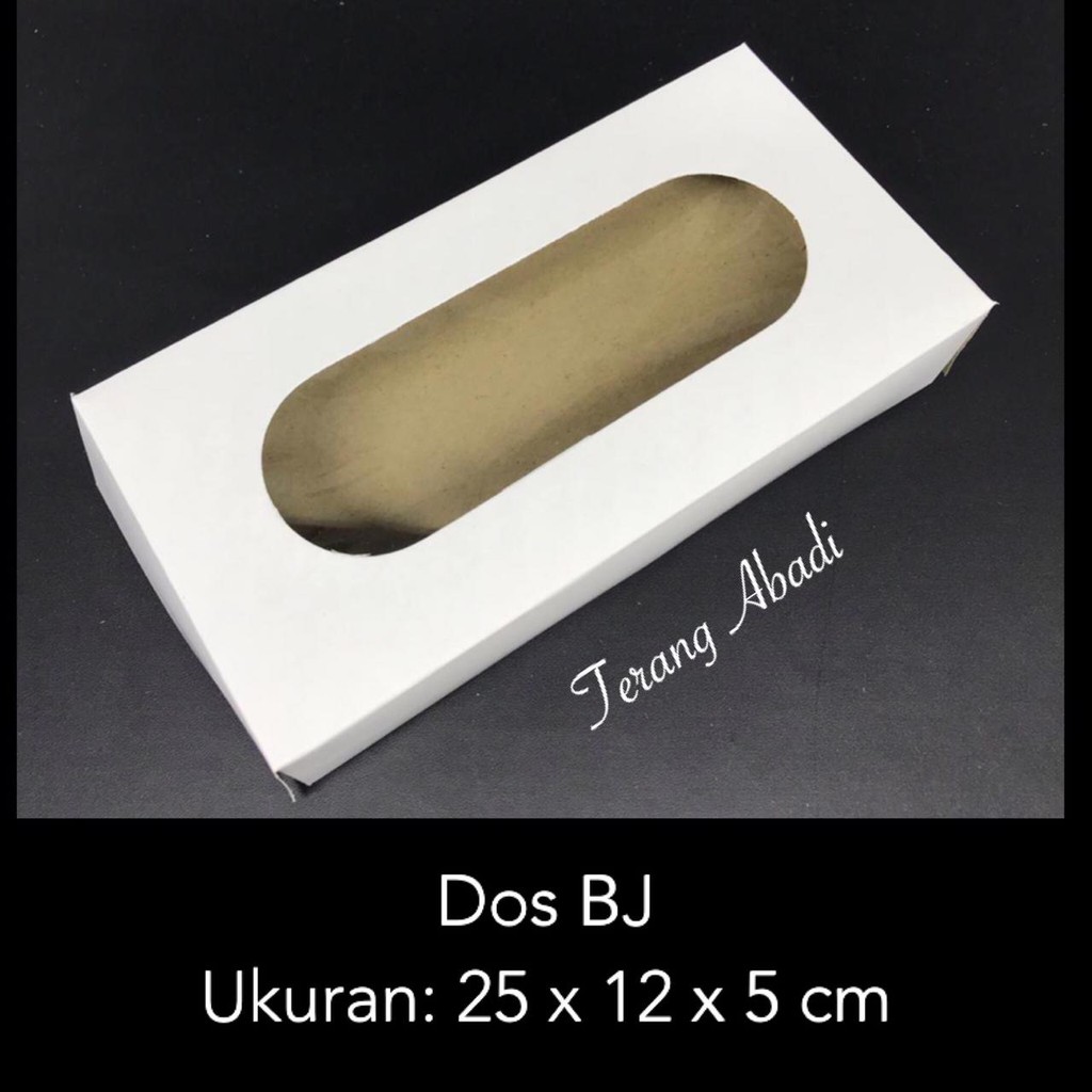 

Dus BJ 25 X 12 X 5 / Dus Kue / Dus Roti / Dus Snack Ultah / Dus Hajatan /Dus Putih/ Dos donat/ kotak kue/ snack box/ dos jajan/ kerdus kaca