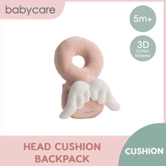 BABYCARE Baby Head Cushion Backpack (Elephant/Angel)