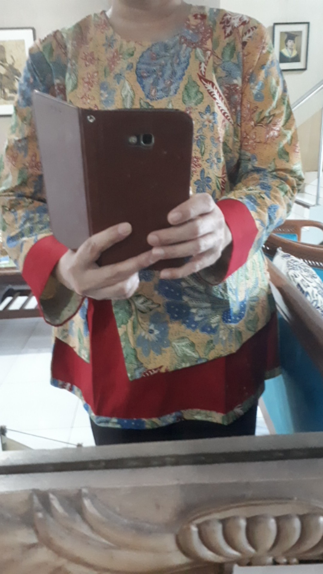 Batik Parisya - Julia B00051, Blouse Batik Wanita Atasan Batik Wanita