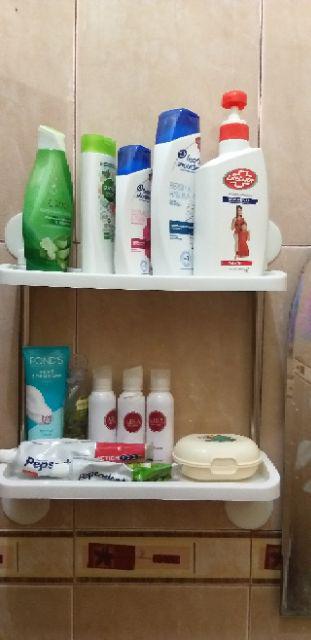 Tempat Sabun - Kamar Tidur - Tempat Sabun Rak Kosmetik Sabun Kamar Mandi Tempel Keramik Kaca Cermin