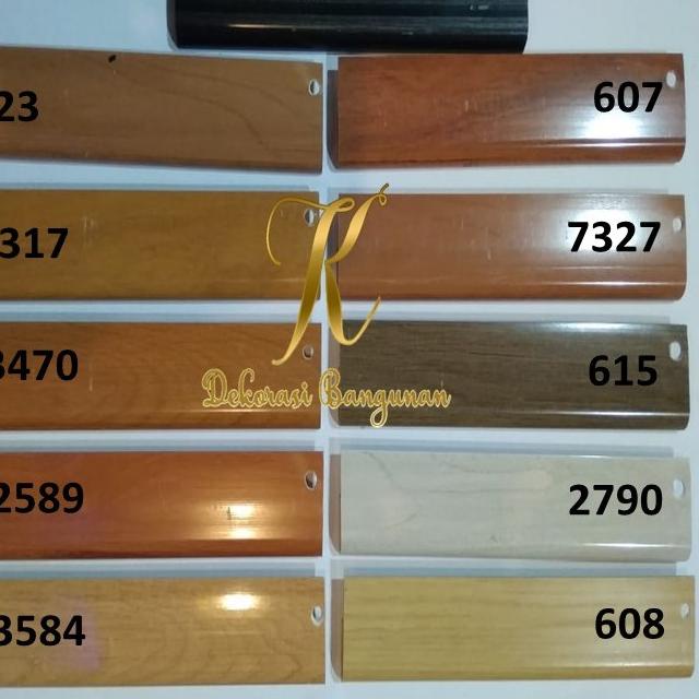 ⚡COD⚡ LIST LANTAI PVC / LIST PARKET PVC /LIST TANGGA /ADAPTASI /TRANSISI /END MOLDING/PENUTUP PARKET