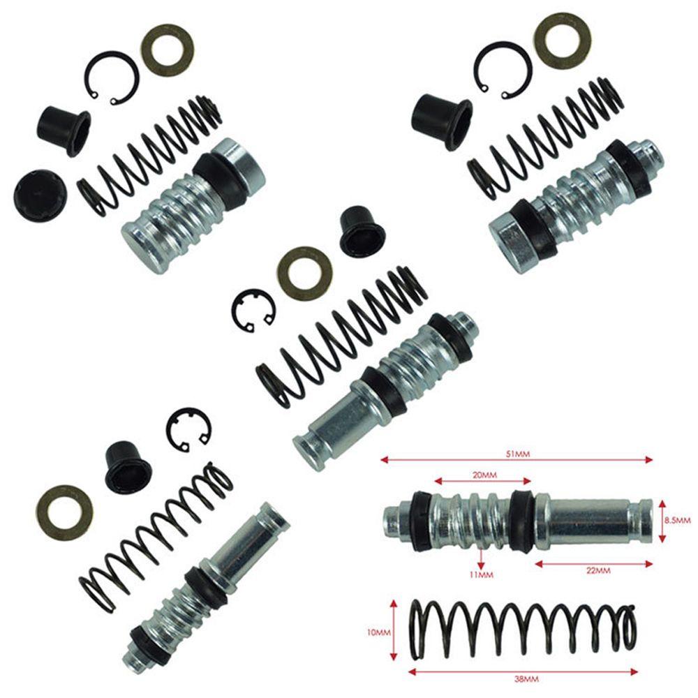 Lanfy Kit Reparasi Pompa Rem Kopling Motor Aksesoris Motor Piston Plunger Oil Seal Motocros Master Cylinder Piston Rigs