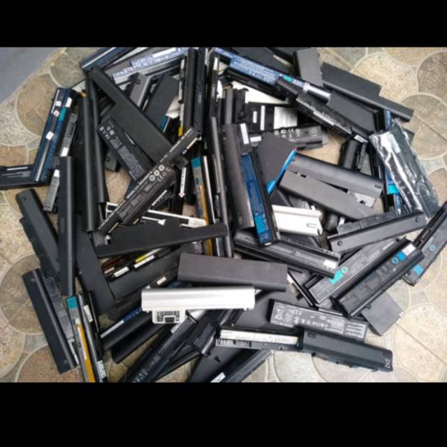 Baterai bekas laptop isi 6