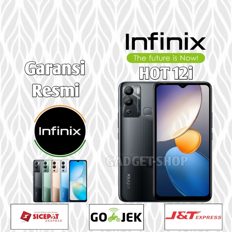 INFINIX HOT 12i 4/64 Garansi resmi 1 th infinix