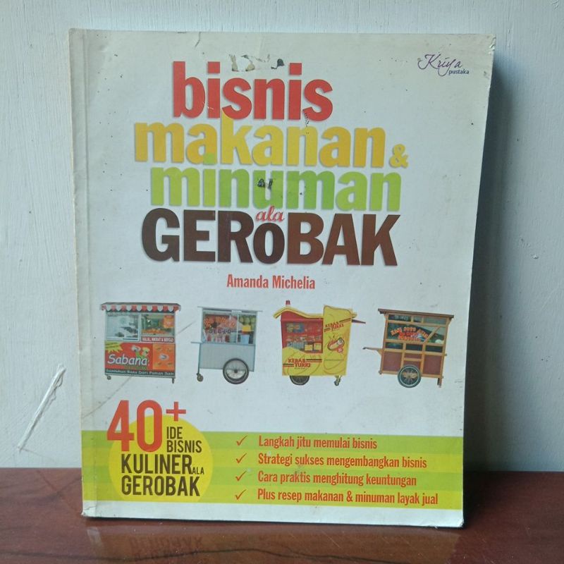buku bisnis. Bisnis makanan & minuman ala gerobak