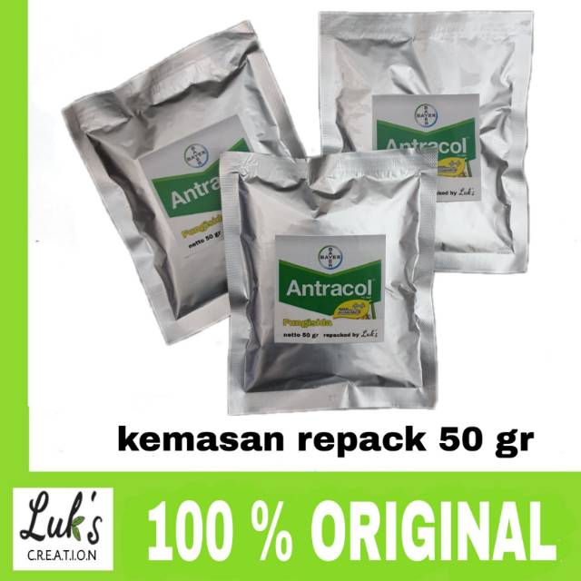 Antracol 70 Wp Repack 50 Gram Fungisida Pembasmi Hama Shopee Indonesia