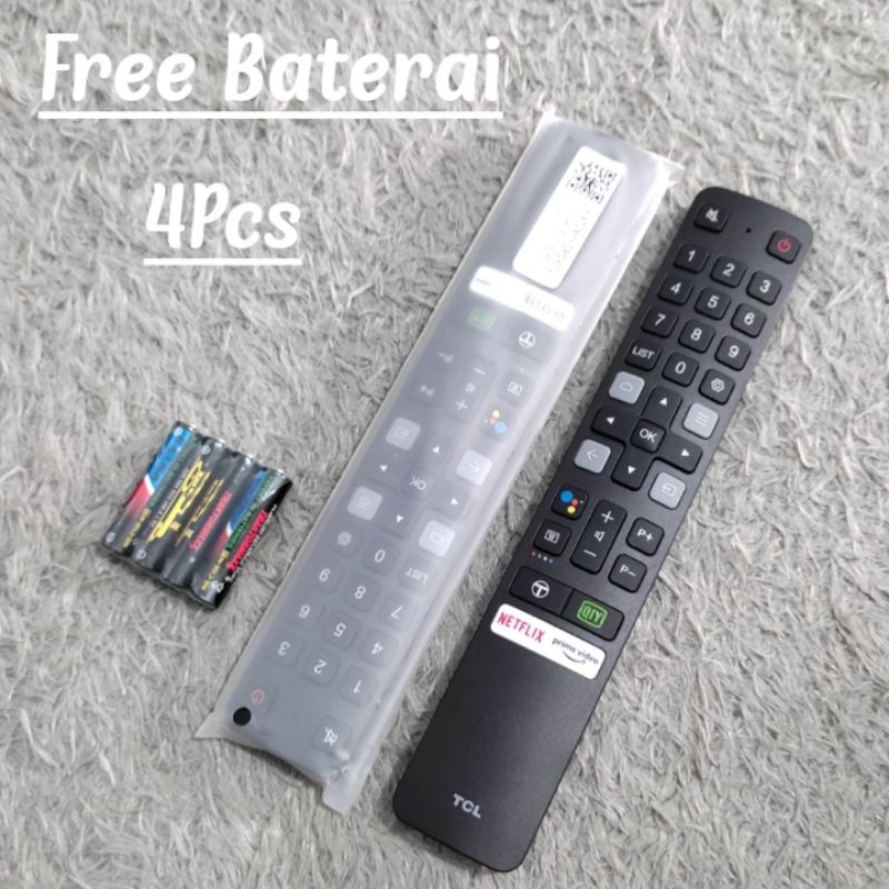 Remote TV TCL Android Original 100% Support Google Assistant Terbaru - Remote TV TCL - Remote TV TCL