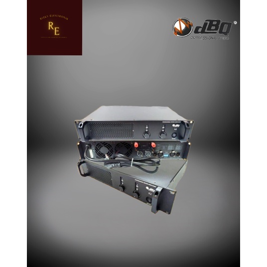 POWER AMPLIFIER DBQ X2